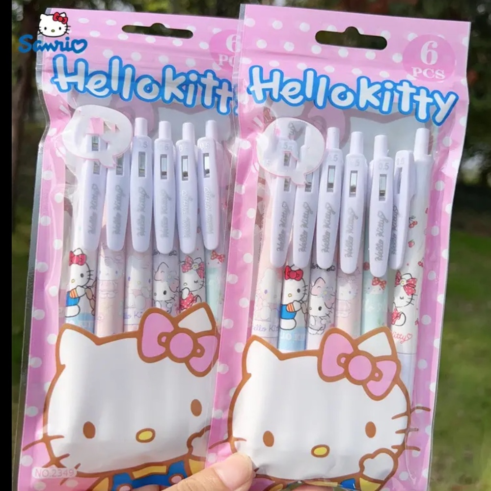🎉Host Pick🎉 NEW! Set of 6 Hello Kitty Pens!